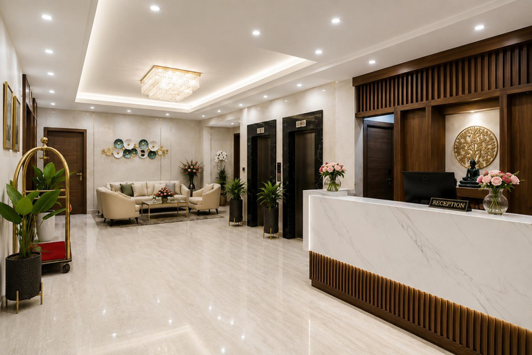 Public Area 3, Hotel Aerostay Inn Delhi Airport, Delhi