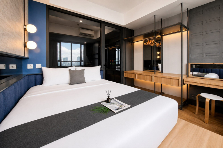 Room 3, Elegant 1Br At Apartment Collins Boulevard, Tangerang