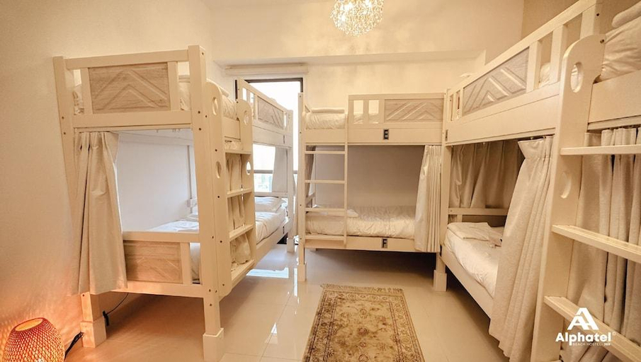 Bedroom 2, Alphatel Beach Hostel JBR, Dubai