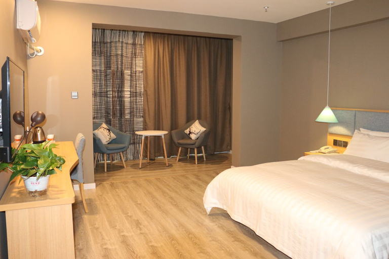 Bedroom 2, Homeinn Hotel (Jing County Jingxin Avenue), Hengshui
