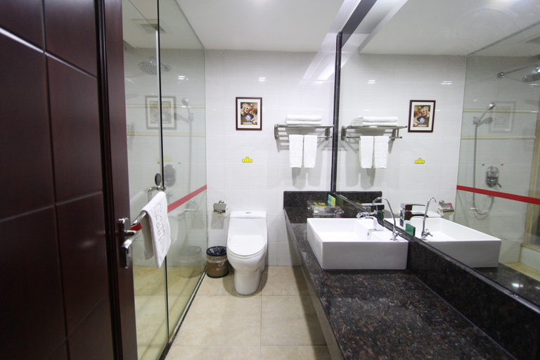 Bathroom 3, 168 Business Hotel, Zhaoqing