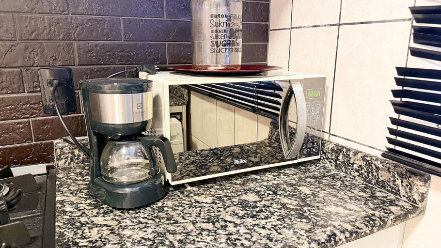 Microwave, ASA I Apartamento Central Park Oktoberfest, Blumenau