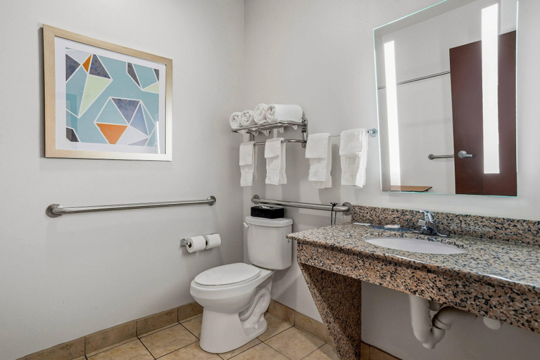 Bathroom 4, Comfort Inn & Suites Scott-West Lafayette, Lafayette