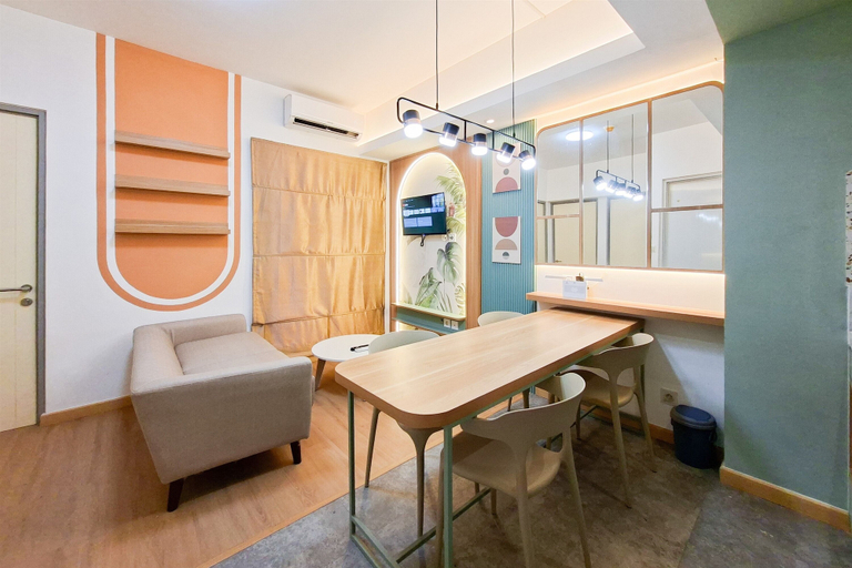 Living room 4, Modern 3Br Apartment With Chic Style At M-Town Residence, Tangerang