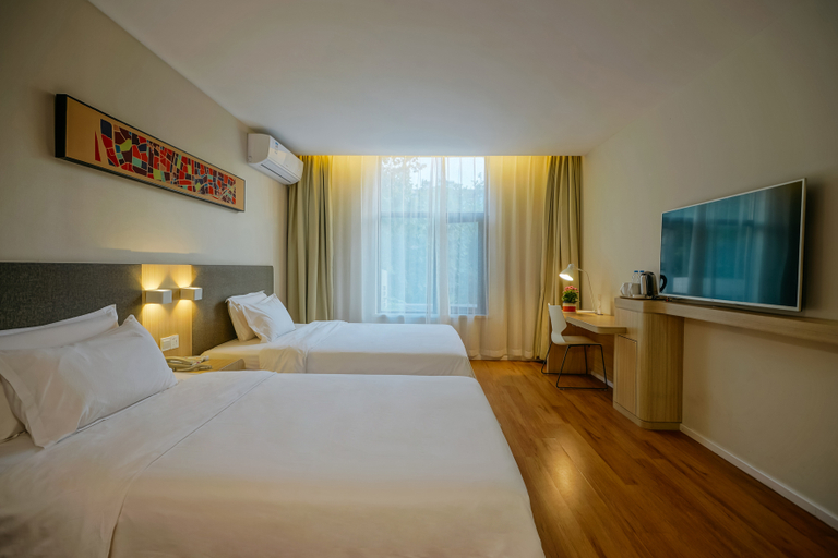 Bedroom 2, Hanting Hotel Nanjing Hexi Jiqingmen Street, Nanjing