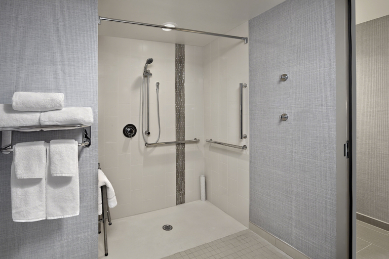 Bathroom 4, Hyatt Place Warwick / Providence Airport, Kent