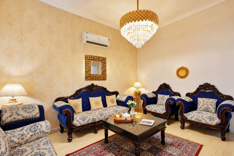 Living area 4, Alaya Stays Lamp house 3BHK Villa, Jaipur