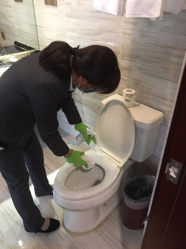Bathroom, Tiangong International Hotel, Hefei
