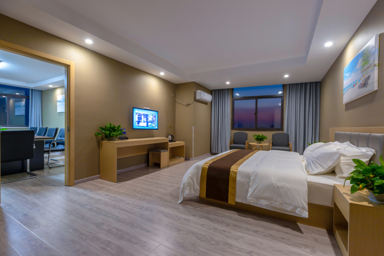 Bedroom 2, Jinhao Business Hotel, Changzhou, Changzhou