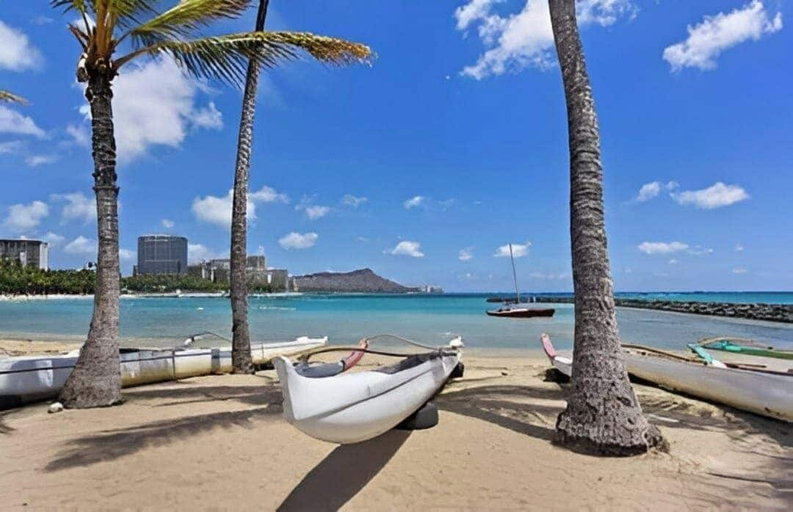 Beach, @ Marbella Lane - King Studio Steps to Beach Oasis, Honolulu