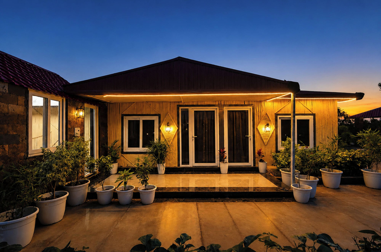 Exterior detail, Alaya Stays Royal Green Farm 2BHK W Pool, Gurgaon