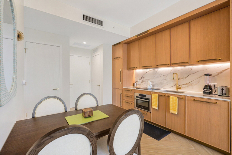 Private kitchen 3, 1BR 1BA Miami Apt Pool Ocean Views Idea, Miami-Dade