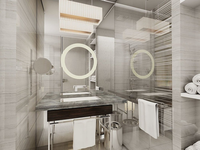 Bathroom 4, Grayton Hotel Dubai, Dubai