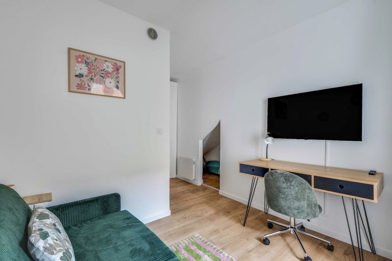 Room 3, 2P Studio With Patio Near Paris, Seine-Saint-Denis