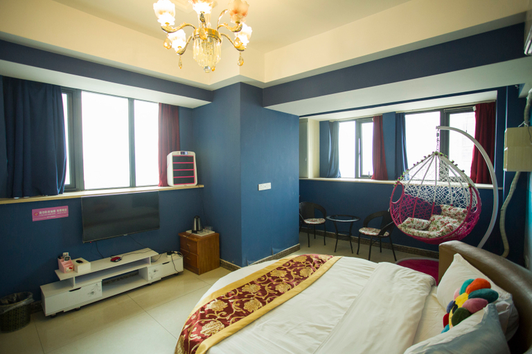 Bedroom 2, Mengxin Theme Hotel, Zhengzhou