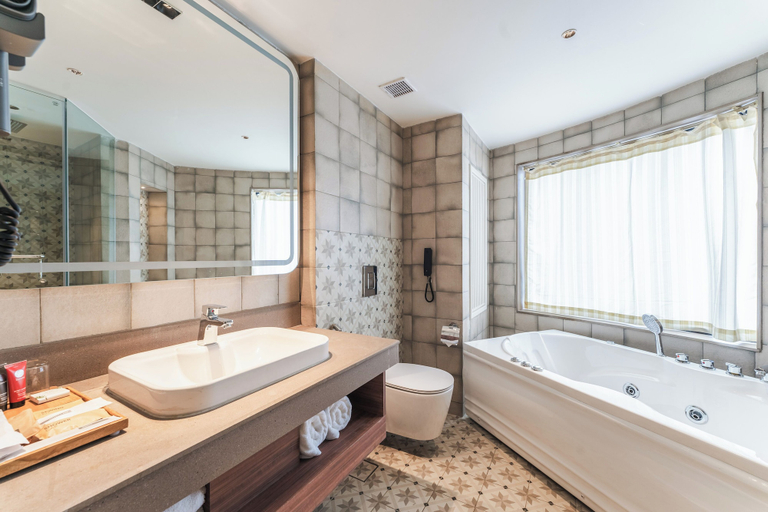 Bathroom 5, Bhangeri Durbar Resort, Bagmati