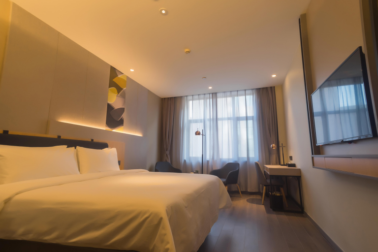 Bedroom 2, Homeinn Selected Hotel (Lanzhou High-tech Zone Broadcasting Center Subway Station), Lanzhou