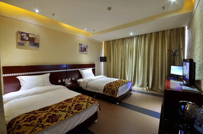 Bedroom, Luliang Sihai Business Hotel, Liyang City, Luliang