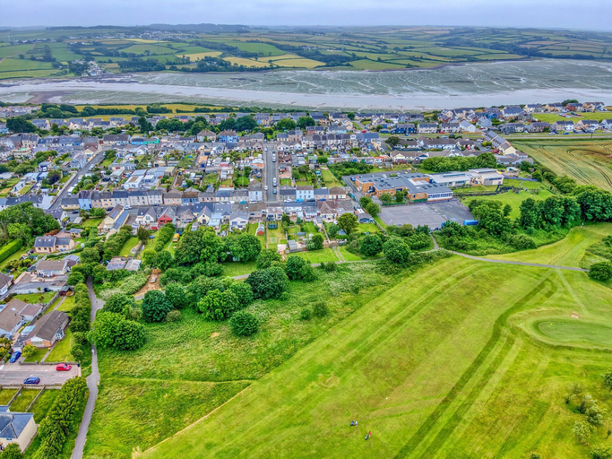 View from property 3, Romantic Devon Cottage for 2, Pembrokeshire