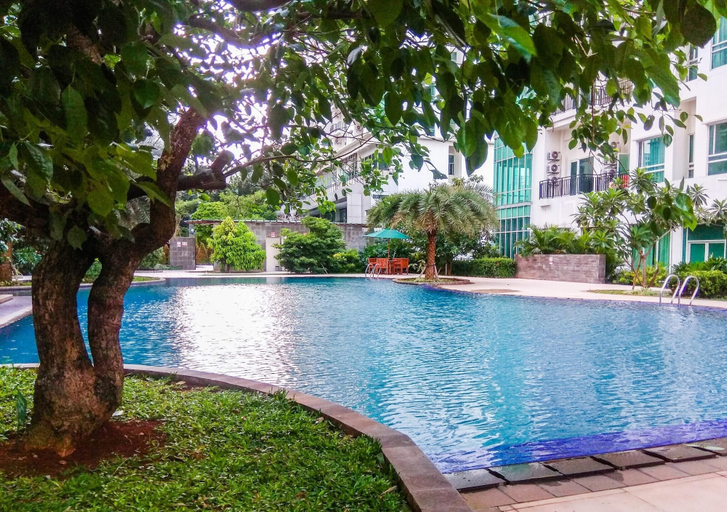 Pool 3, Chic Cozy 1Br Apartment Woodland Park Residence, Jakarta Selatan