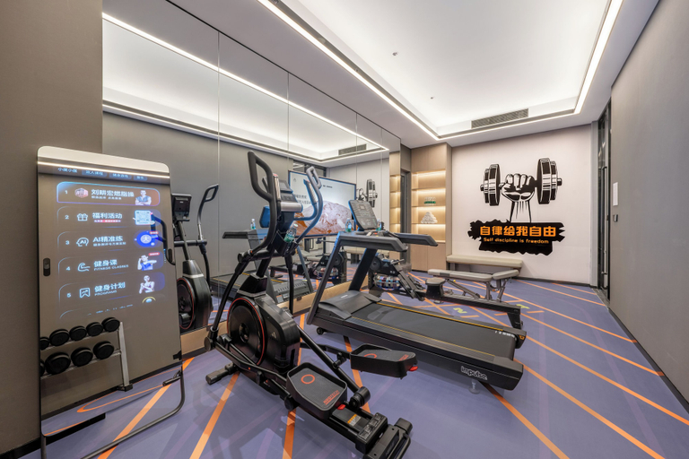 Fitness facility 4, AtourHotelQingdaoNorthStationZhenhuaRoad, Qingdao