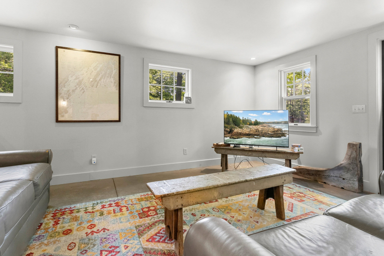 Living area 5, The Boathouse, Sagadahoc