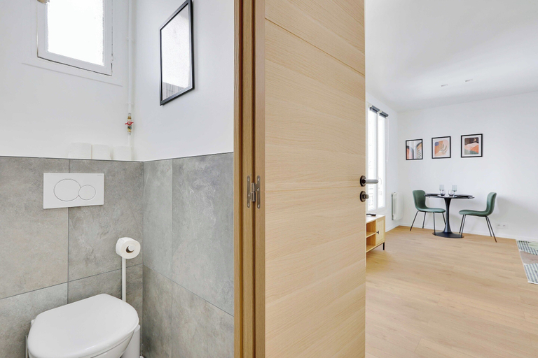 Bathroom 4, Charming Studio for 2P - Near Parc Monceau, Paris