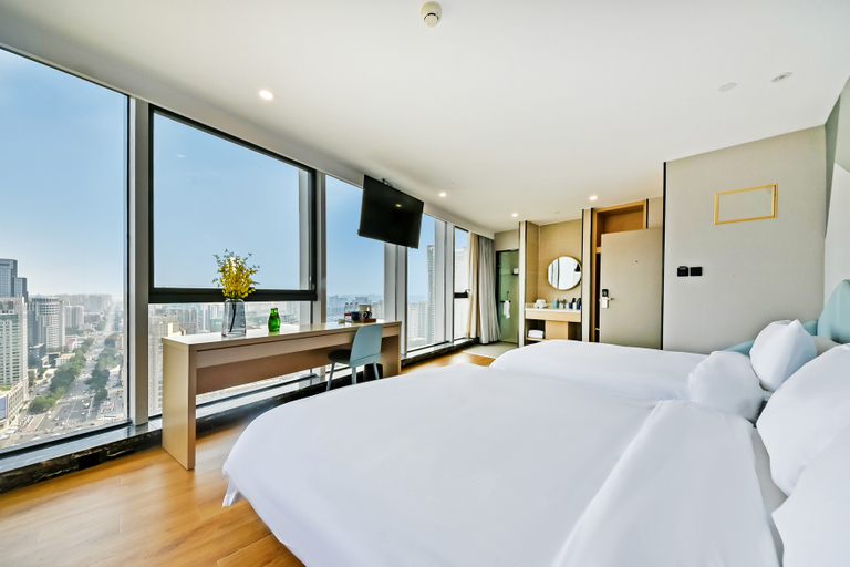 Bedroom 2, Starway Hotel Shijiazhuang Beiguo Shopping Mall, Shijiazhuang