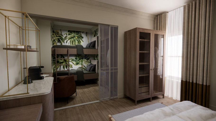Bedroom 3, Eendracht Hotel, Cape Winelands
