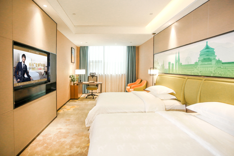 Bedroom 2, グリーンツリー インホテル(), Chongqing
