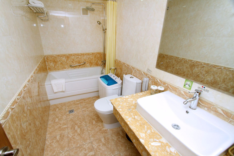 Bathroom 4, Flower Hotel, Ulan Bator