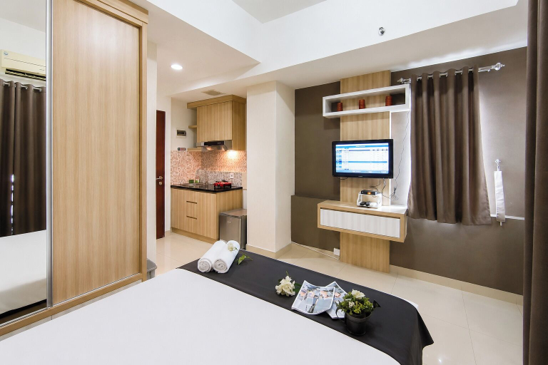 Room 5, Comfortable Living In Studio Room At Apartment Taman Melati Jatinangor, Sumedang
