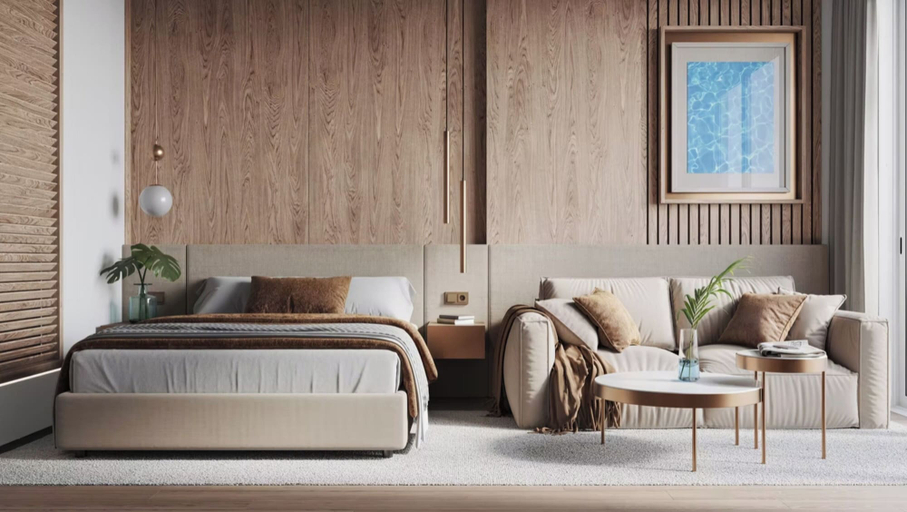 Living area, Vida Hotel & Residences, Miami-Dade