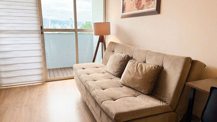 Living area 2, ASA I Apartamento Central Park Oktoberfest, Blumenau