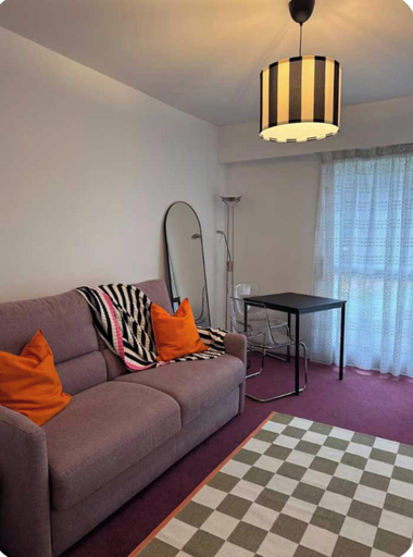 Living area 2, Vintage 2P Studio - Issy-les-moulineaux, Hauts-de-Seine