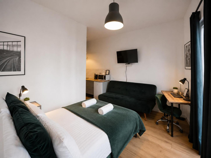 Bedroom 2, Wroclove Apartments - Rooftoop Terrace, Środa Śląska