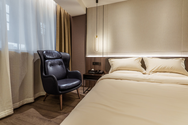 Bedroom 2, Orange Hotel Hefei Binhu, Hefei