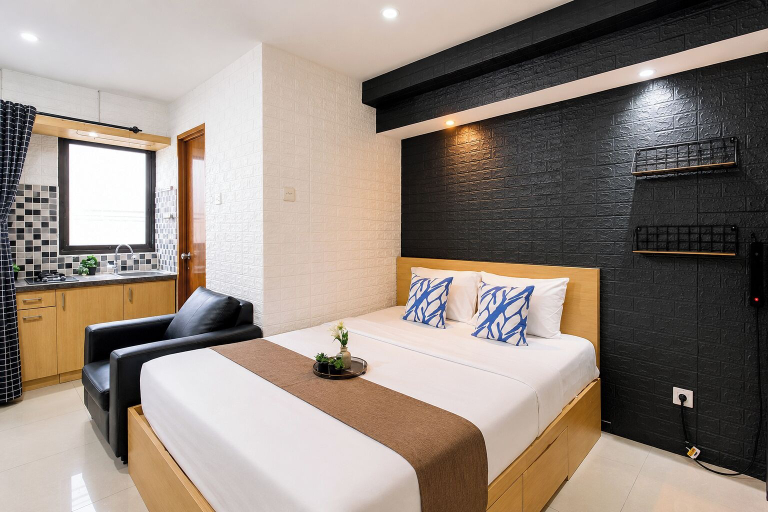 Interior 3, Good Warm Studio Room At Apartment Kebagusan City, Jakarta Selatan
