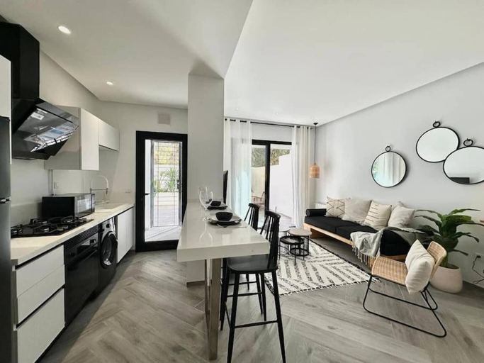 Living area 5, Onyx Apartment at Lake 2 with beautiful terrace, Bouhaira