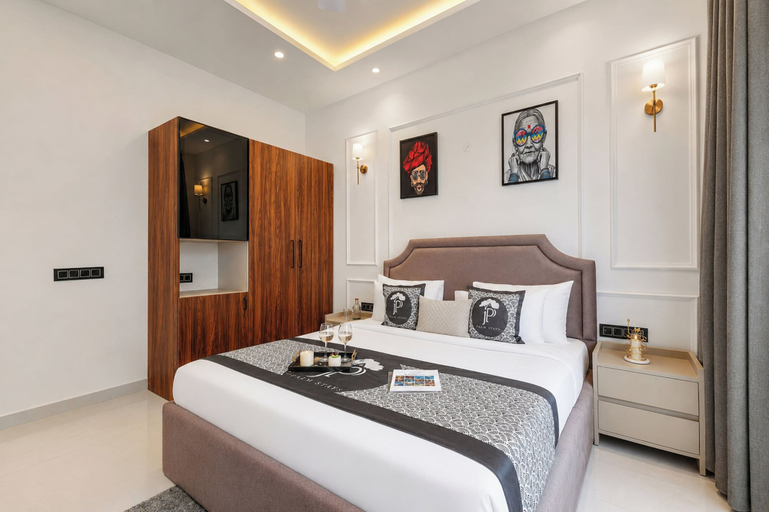 Room 5, ELIVAAS JP Farm Stay 5BHK Villa With Bar, Mewat