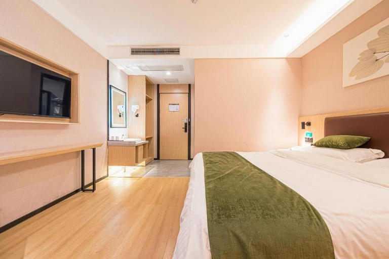 Bedroom 2, GreenTree Inn Express Chuzhou Langya District Government Chuhe Road, Chuzhou