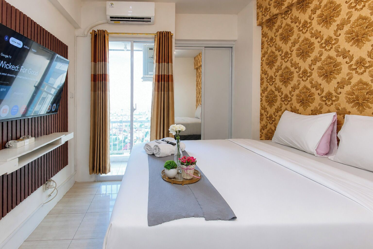 Room 4, Simply And Cozy Studio Apartment At Suncity Residence, Sidoarjo