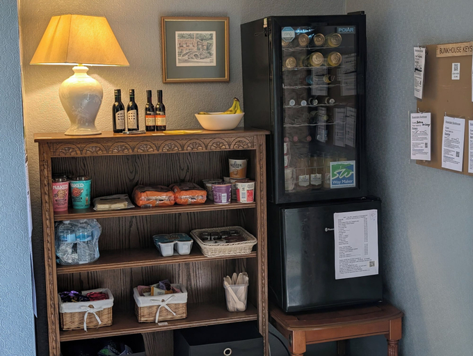 Food & Drinks 4, bossington bunkhouse, Somerset