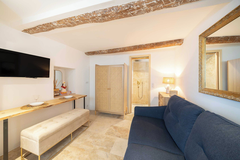 Living area 4, Modern Studio a/c 2P - Port de Saint-tropez, Var