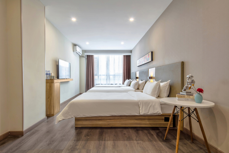 Bedroom 2, Hanting Hotel Lvliang Jiaocheng County Xinkai Road, Luliang