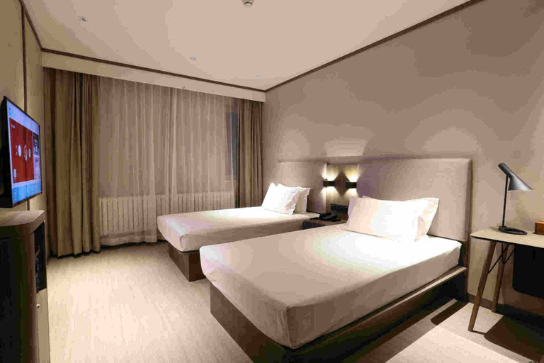 Bedroom 3, Hanting Hotel Harbin Sandadongli Lesong Shopping Plaza, Harbin