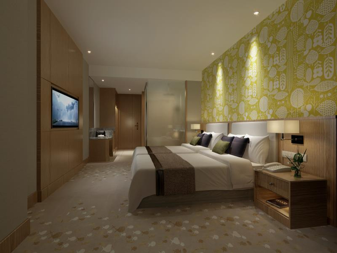 Bedroom, 江陰華悅ホテル(Huayue Hotel), Wuxi
