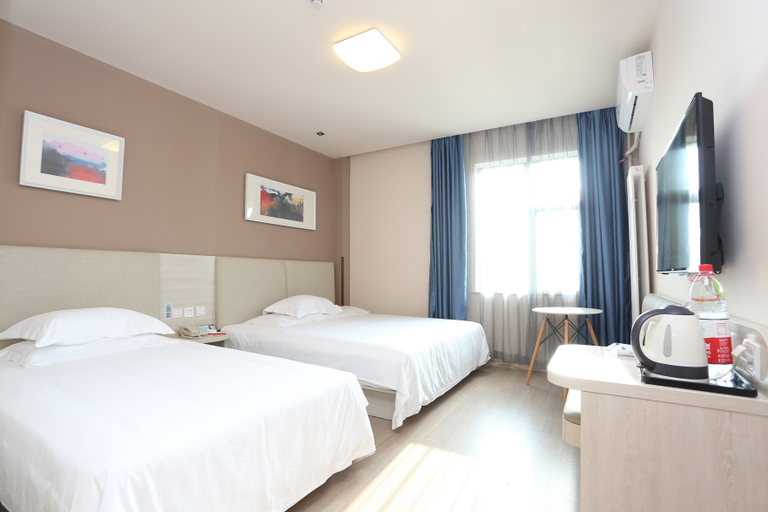 Bedroom 2, Grace Inn (Jinan Lanxiang Road Times Headquarters Base), Jinan