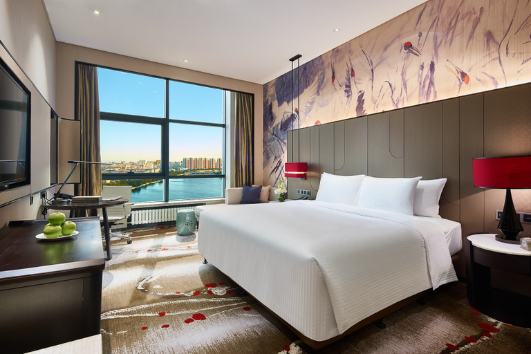 Bedroom 3, Wanda Realm Hotel Qiqihar, Qiqihar