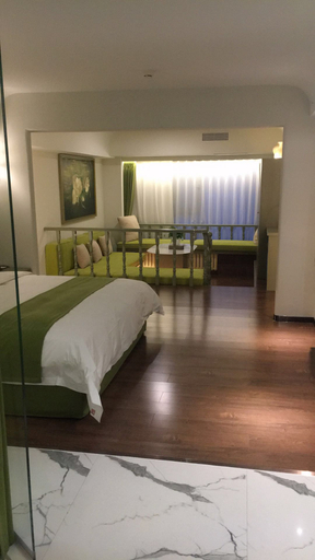 Bedroom 2, Jinjue Boutique Hotel (Harbin Haxi Wanda Plaza), Harbin